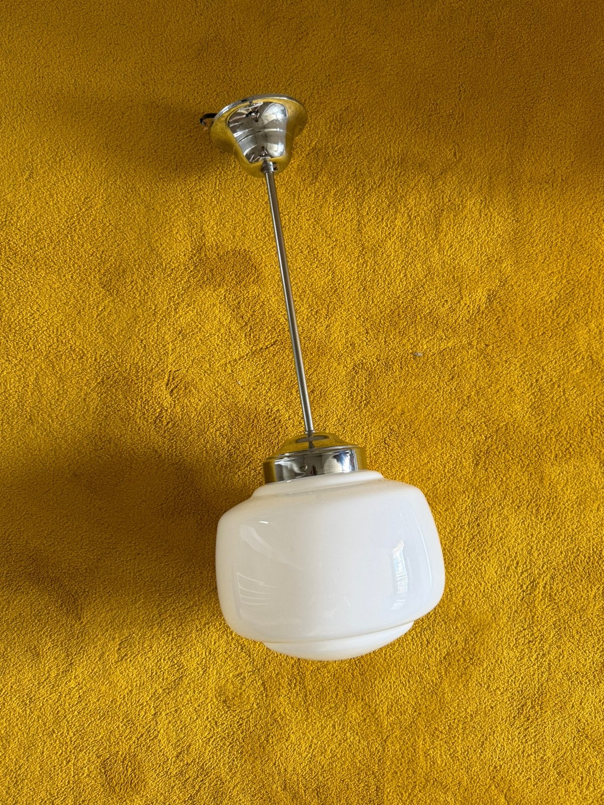 Vintage Art Deco hanglamp, Huis en Inrichting, Lampen | Hanglampen, Ophalen, Zo goed als nieuw