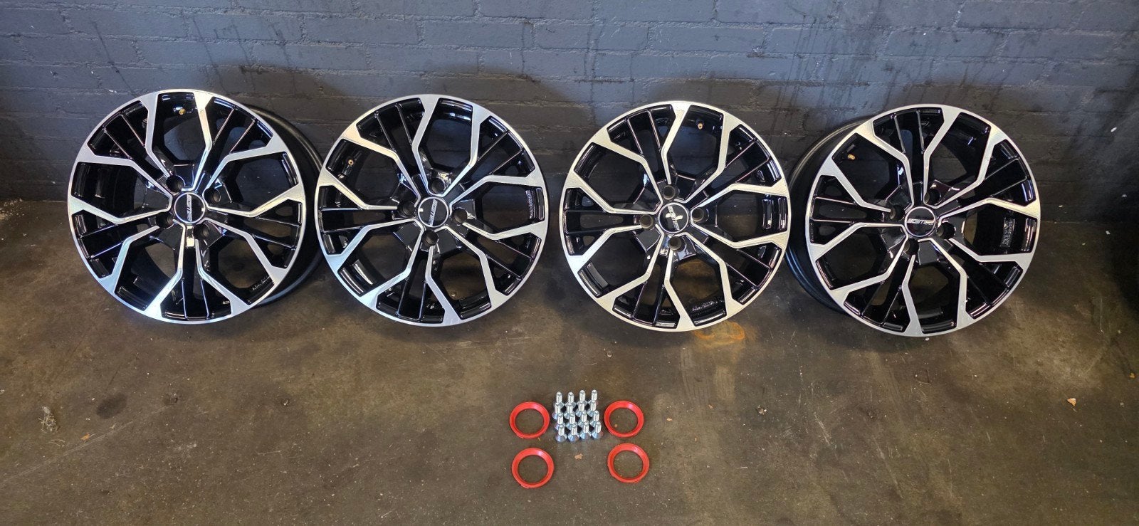 Nieuwe GMP Matisse Black Diamond 16 inch velgen, Ophalen, Nieuw