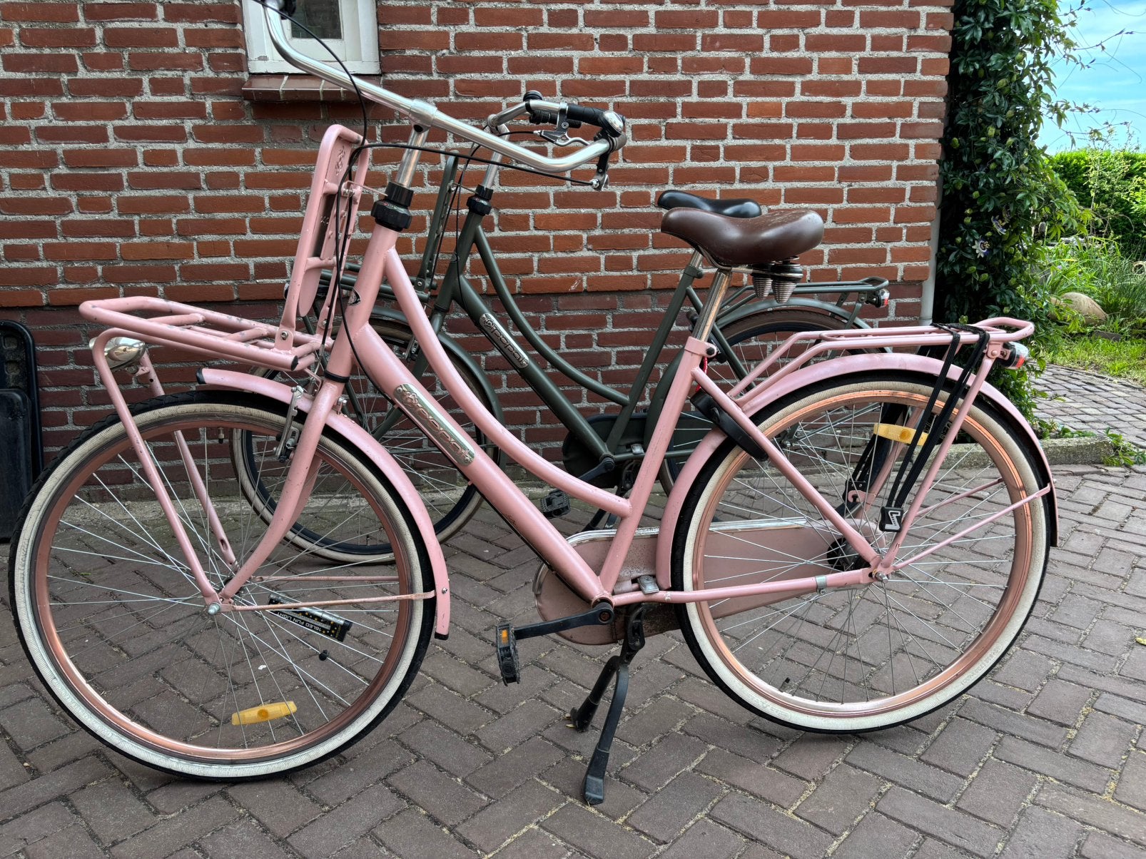 Transportfiets Popal Roze 28 inch, Ophalen, Gebruikt, Overige merken