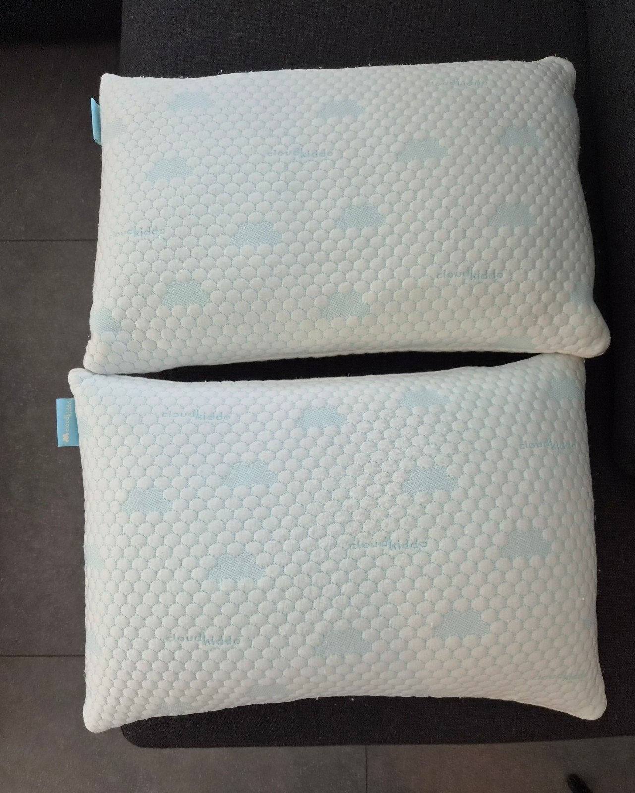 2 kinder cloud pillows, Ophalen, Eenpersoons, Wit, Zo goed als nieuw