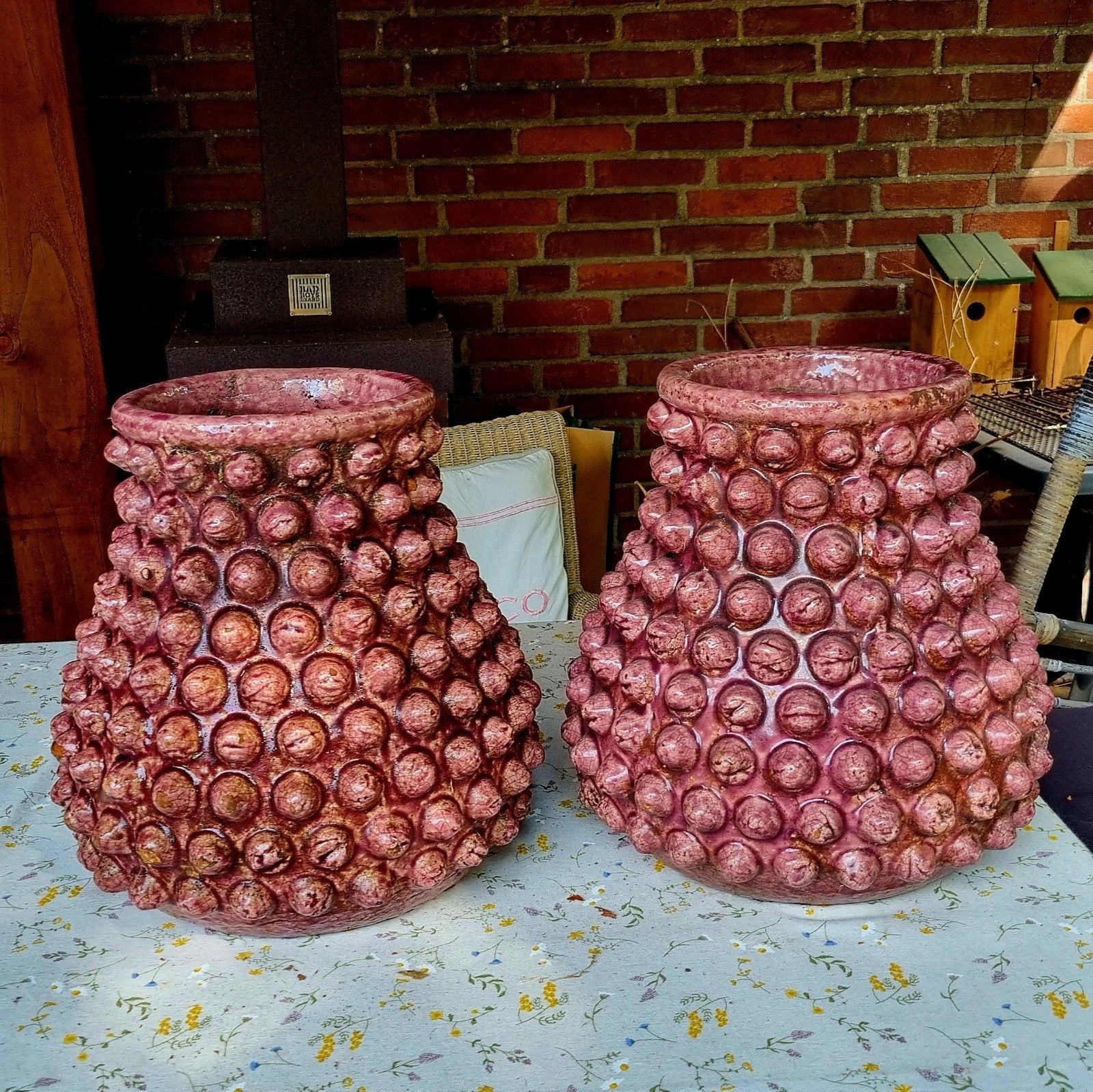 Set van 2 PTMD Collection potten - roze/paars, Ophalen of Verzenden
