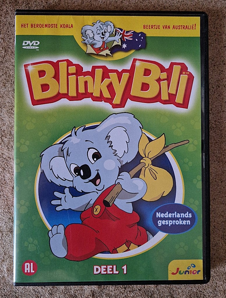 DVD Blinky Bill, Alle leeftijden, Zo goed als nieuw, Inclusief doosje, Ophalen of Verzenden