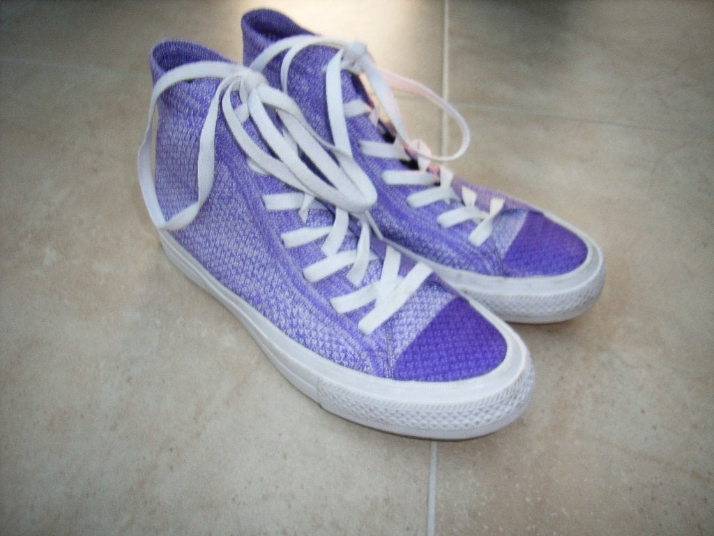 Limited edition: paarse Converse All Star gympen maat 38, Kleding | Heren, Schoenen, Nieuw, Sneakers of Gympen, Overige kleuren