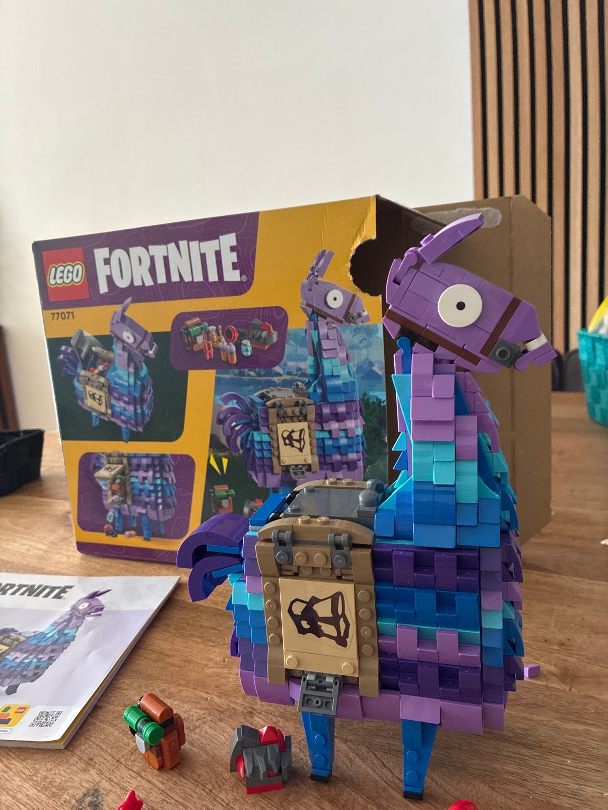 LEGO Fortnite Lama 77071 - Zo goed als nieuw, Ophalen of Verzenden, Zo goed als nieuw