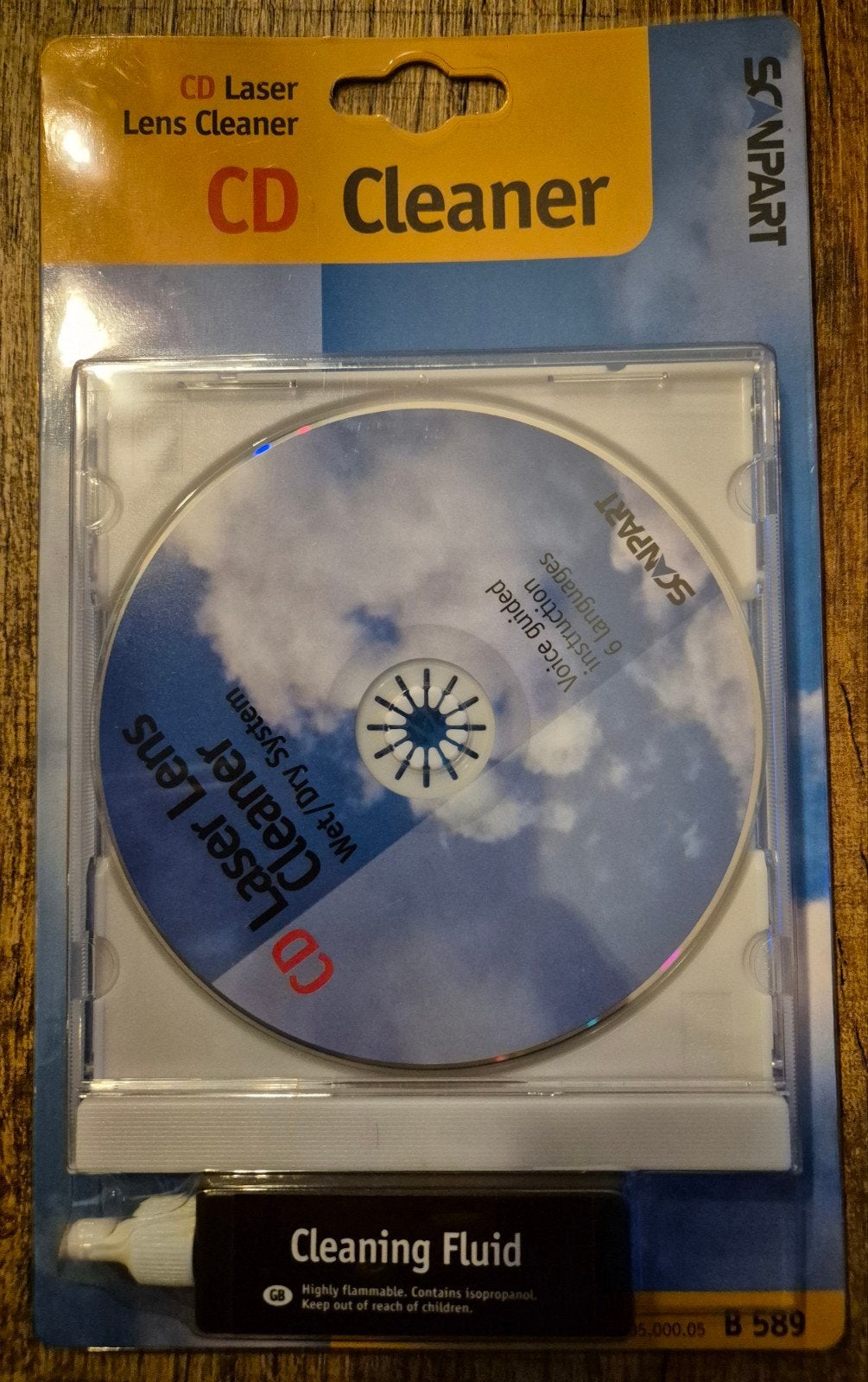 Scanpart CD Laser Lens Cleaner - Nieuw in verpakking, Ophalen of Verzenden, Nieuw in verpakking