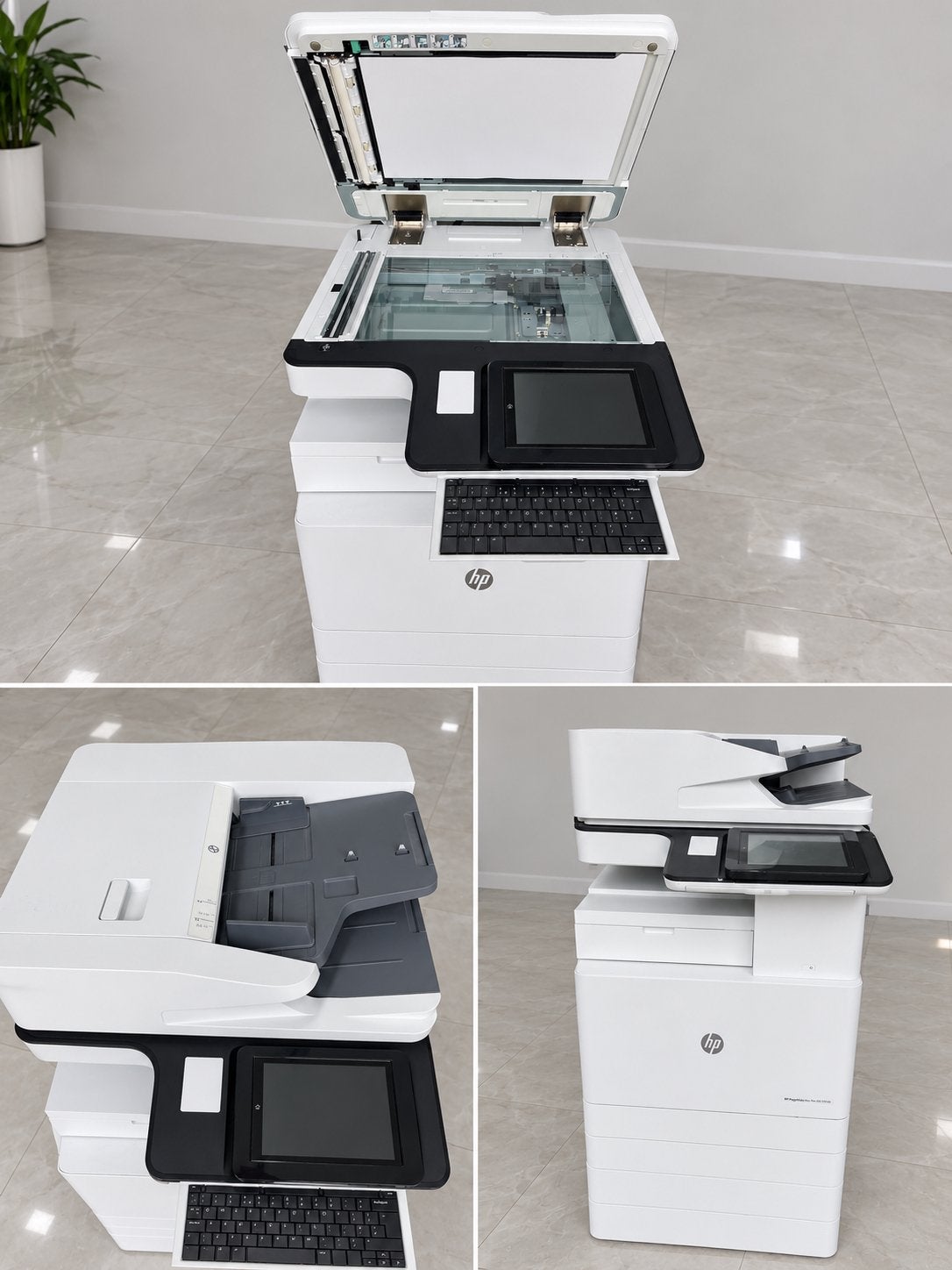 HP color Laser jet managed flow MFP E87650z, Computers en Software, Ophalen, Printer, Zo goed als nieuw, Mailen