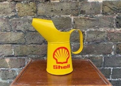 Shell glazen benzinepomp globe verlichting benzine pomp lamp, Verzamelen, Am, Lichtbak of (neon) lamp, Nieuw, Ophalen of Verzenden