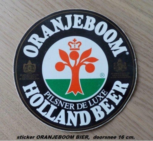 ORANJEBOOM BIEREN, sticker, opener, sleutelhanger-opener, Ophalen of Verzenden, Nieuw, Flesopener, Oranjeboom