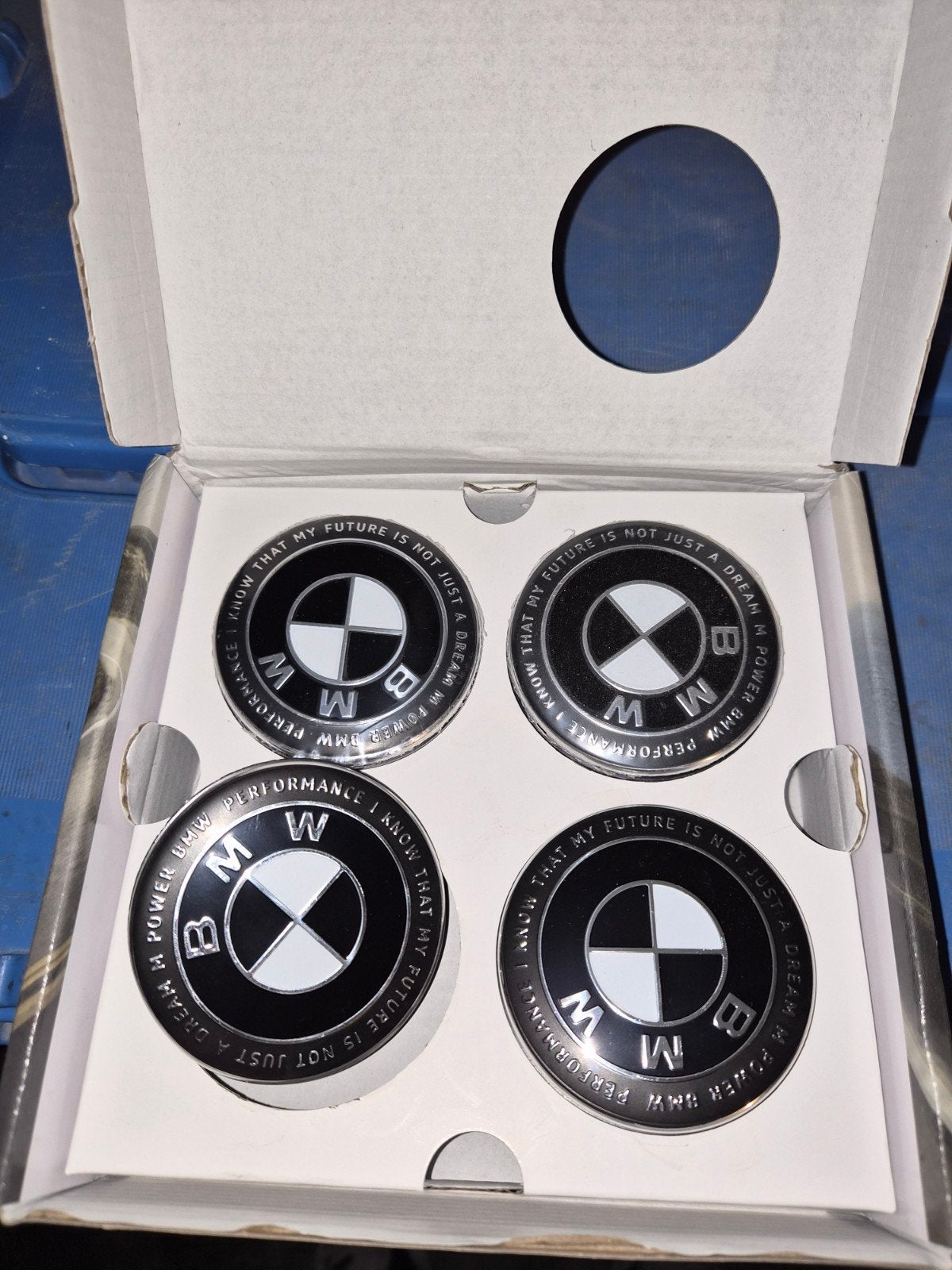 Nieuwe BMW Floating Center Caps - 68mm Wielnaafdoppen, Ophalen of Verzenden, Nieuw