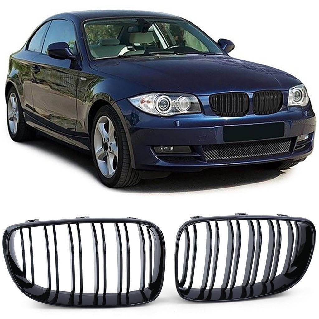 Grill Nieren Geschikt voor BMW 1 Serie E82 E88 E81 E87 LCI