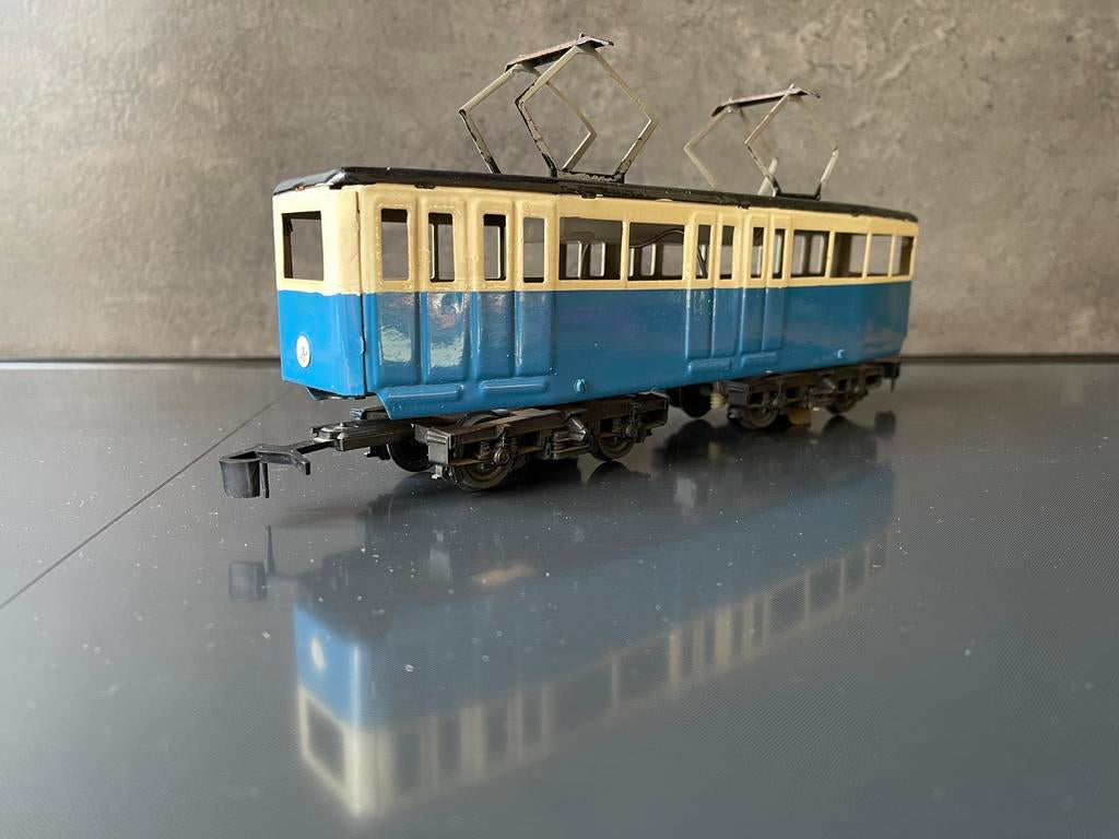 Tram Railbus Halling Ferro München plaat staal, Hobby en Vrije tijd, Overige merken, Gebruikt, Locomotief, Gelijkstroom of Wisselstroom