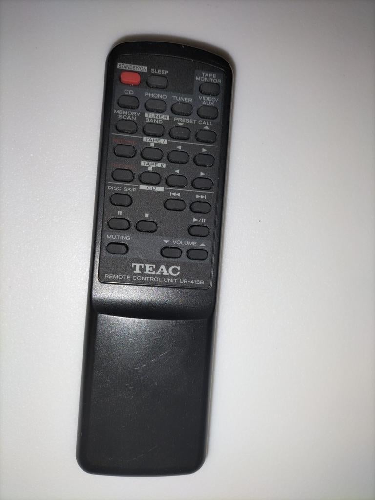 Originele Teac UR-415B Afstandsbediening, Audio, Tv en Foto, Ophalen of Verzenden, Gebruikt, Origineel, Receiver of Versterker