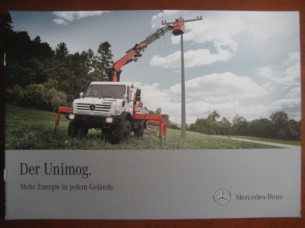 Mercedes-Benz Unimog (sept. 2010), Ophalen of Verzenden, Nieuw, Mercedes