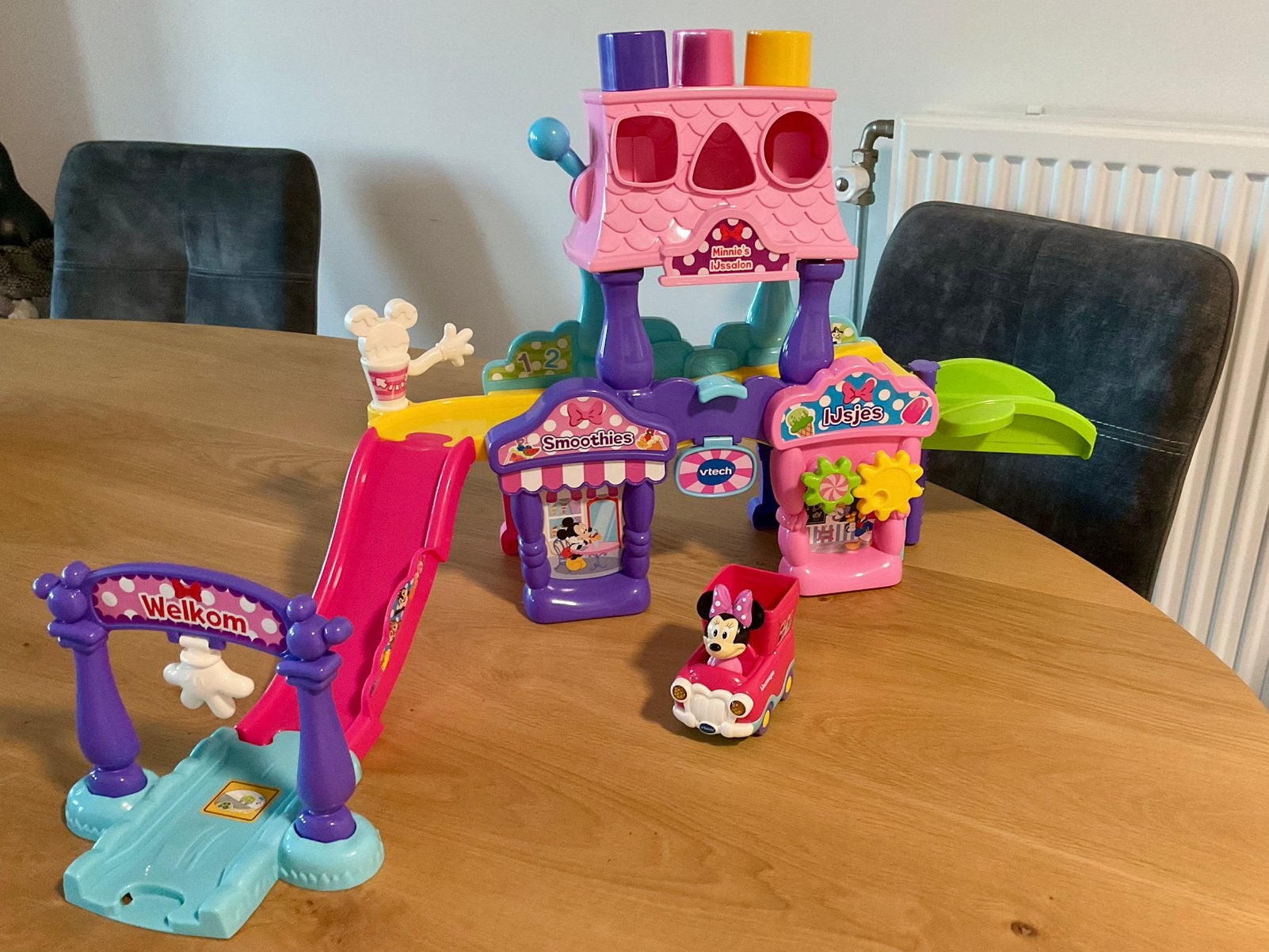 Vtech : Minnie Mouse ijssalon - alles werkt !, Ophalen, Gebruikt