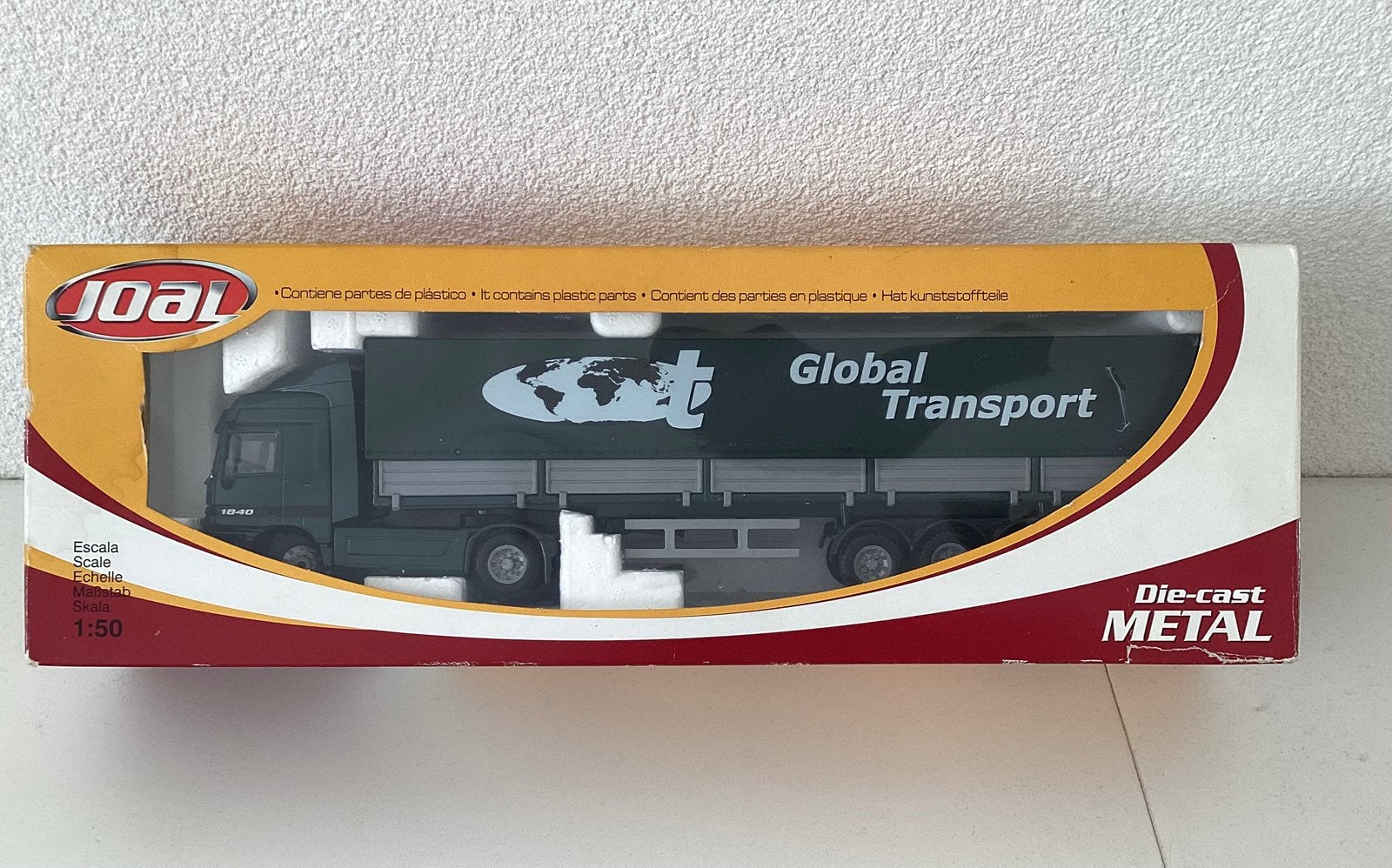 Mercedes Actros (1:50), Ophalen of Verzenden, Zo goed als nieuw, Bus of Vrachtwagen, Overige merken