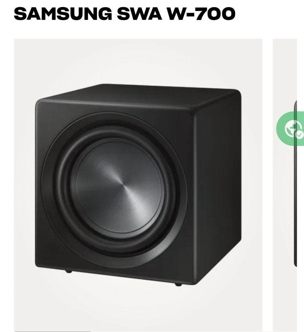 Gevraagd: Samsung swa w700 subwoofer, Ophalen, Subwoofer, Overige merken
