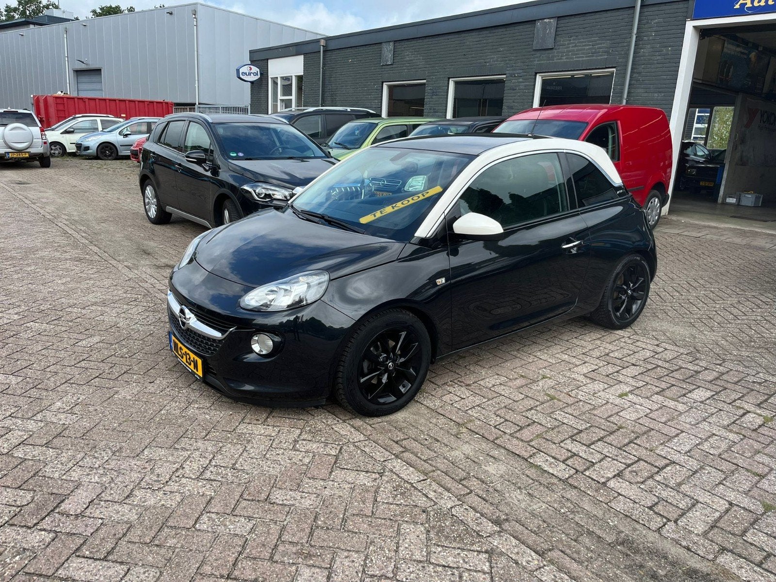 Opel ADAM 1.0 Turbo  Start&stop 3D 2015 Zwart Airco, Voorwielaandrijving, USB, ADAM, 1041 kg
