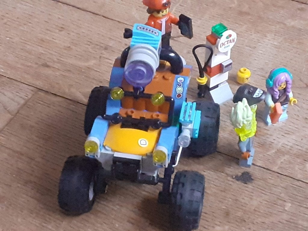LEGO Hidden Side Jack’s Strandbuggy 70428 compleet met boek, Kinderen en Baby's, Speelgoed | Duplo en Lego, Overige thema's, Lego