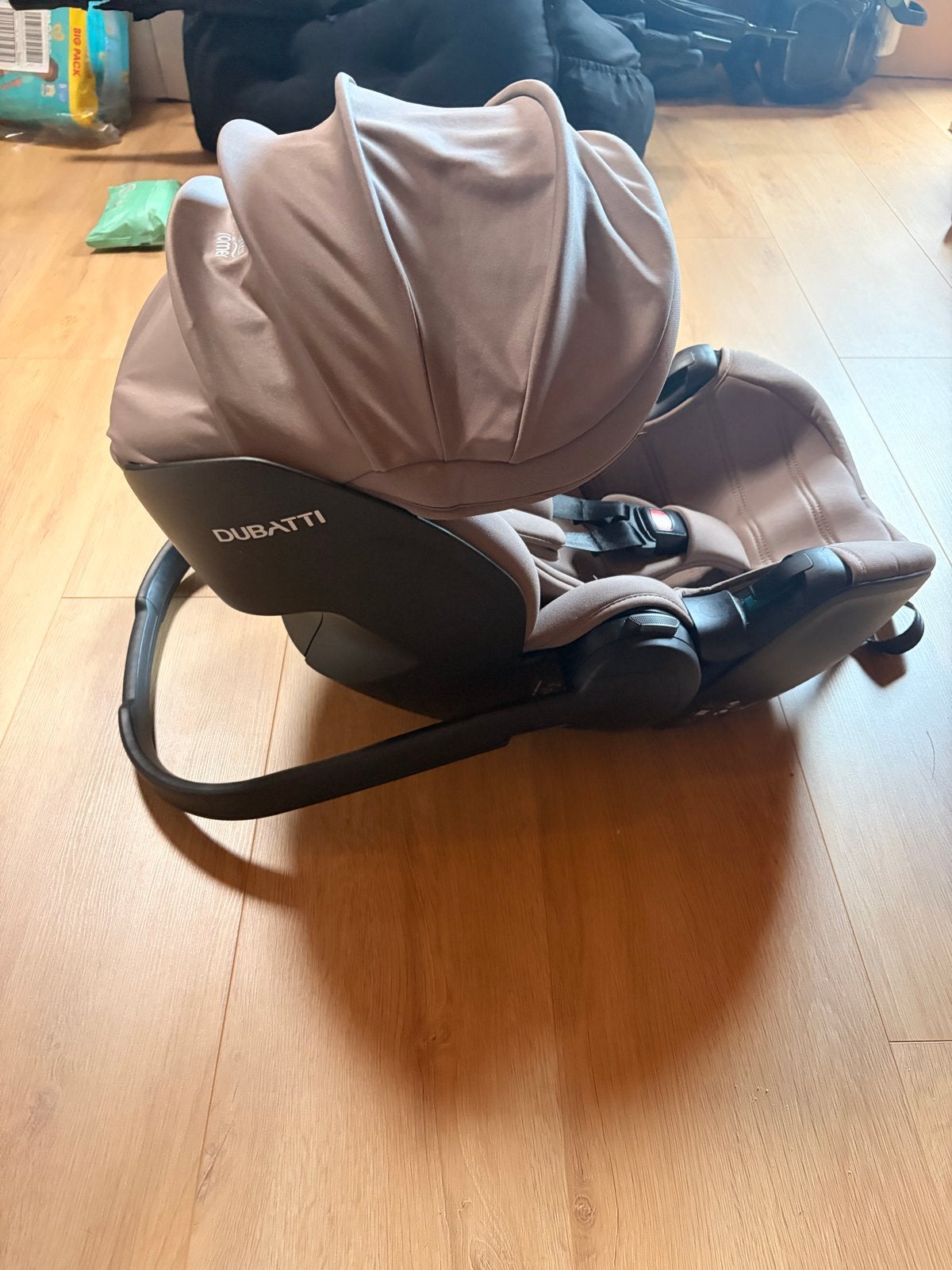 Dubatti By Römer BabySafe Pro Natural Taupe autostoel, Ophalen, Zo goed als nieuw, 0 t/m 13 kg, Romer
