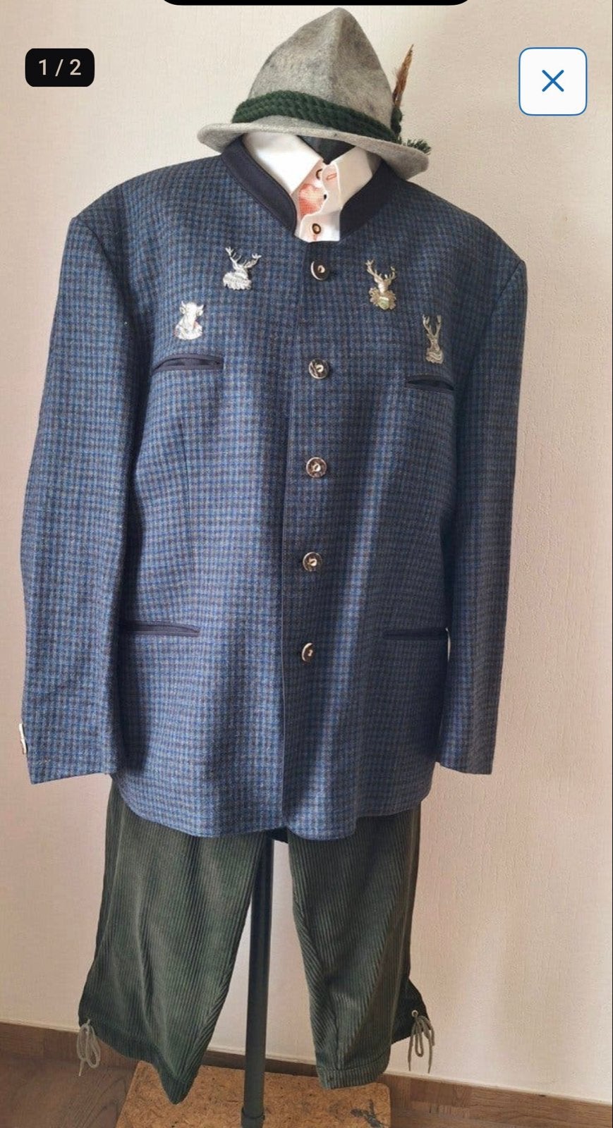 Oktoberfest kleding heren hoed,broek,overhemd en colbert XL, Kleding | Heren, Maat 56/58 (XL), Ophalen of Verzenden, Overige thema's