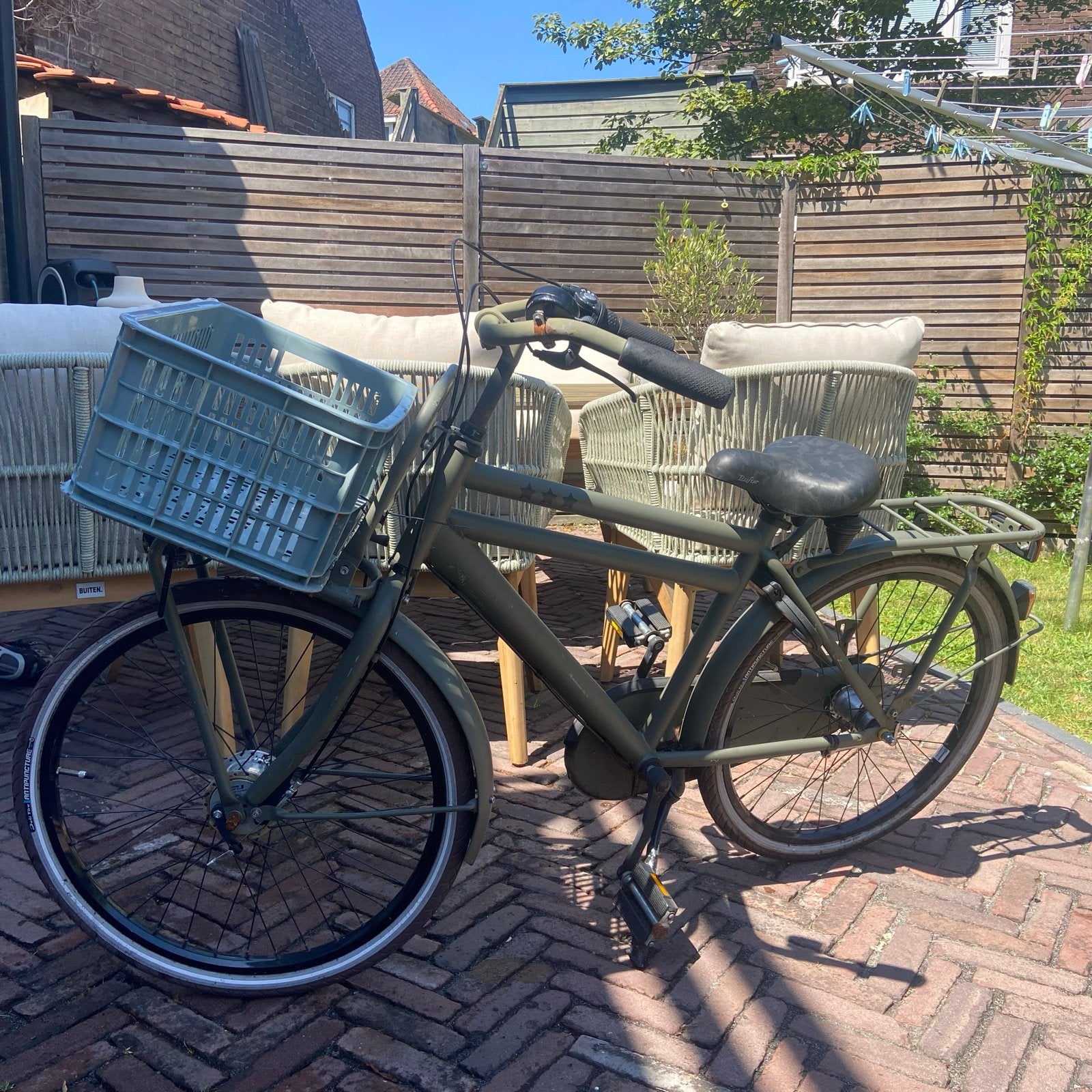 Cortina jongensfiets 24 inch – groen – 3 versnellingen, Velgrem, Versnellingen, Ophalen, Overige merken