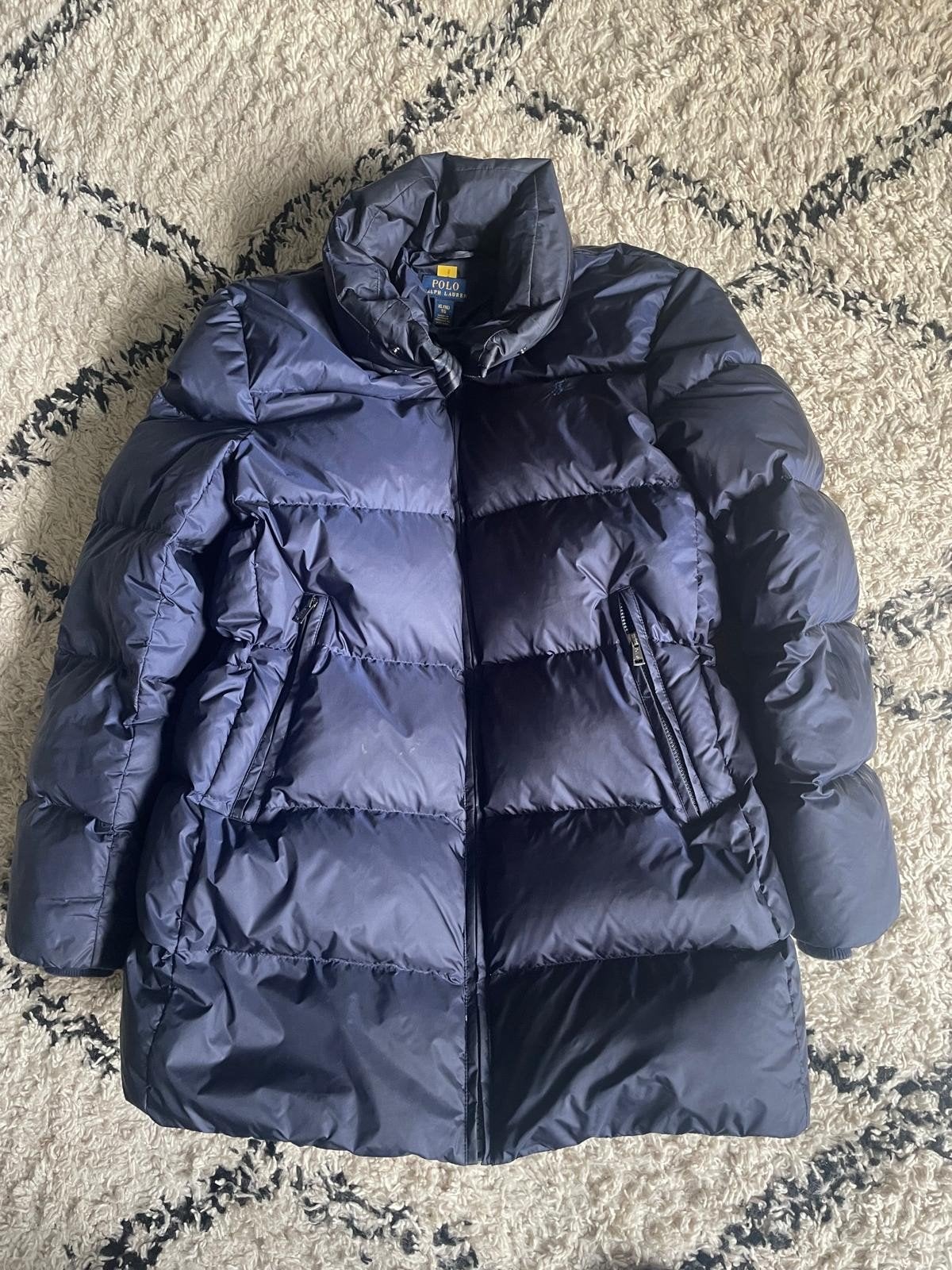 Polo Ralph Lauren donsjas XL (16) TG, Ophalen, Polo Ralph Lauren, Blauw, Maat 46/48 (XL) of groter
