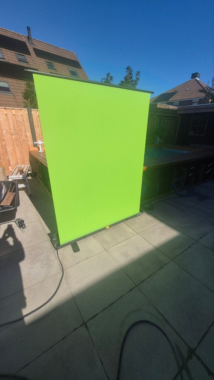 Green screen, Ophalen, Zo goed als nieuw, Achtergrond