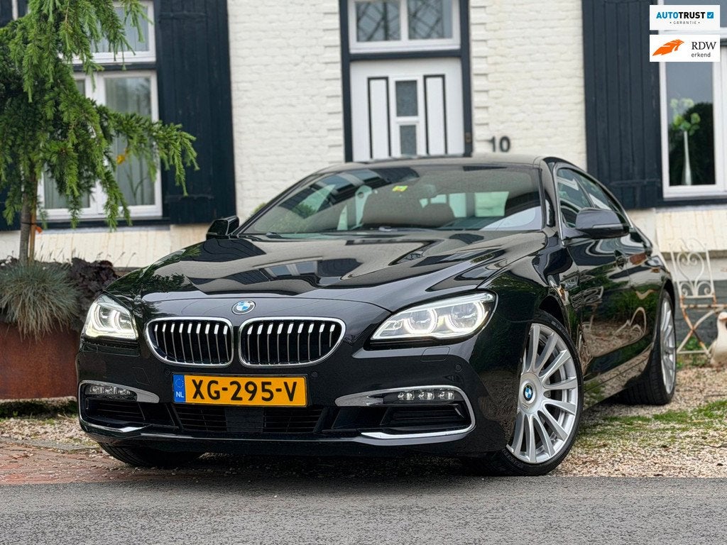 BMW 6-serie Gran Coupé 640i High Executive|Softclose|HUD|4-, Auto's, BMW, Bedrijf, Te koop, 6-Serie Gran Coupé, 360° camera, ABS