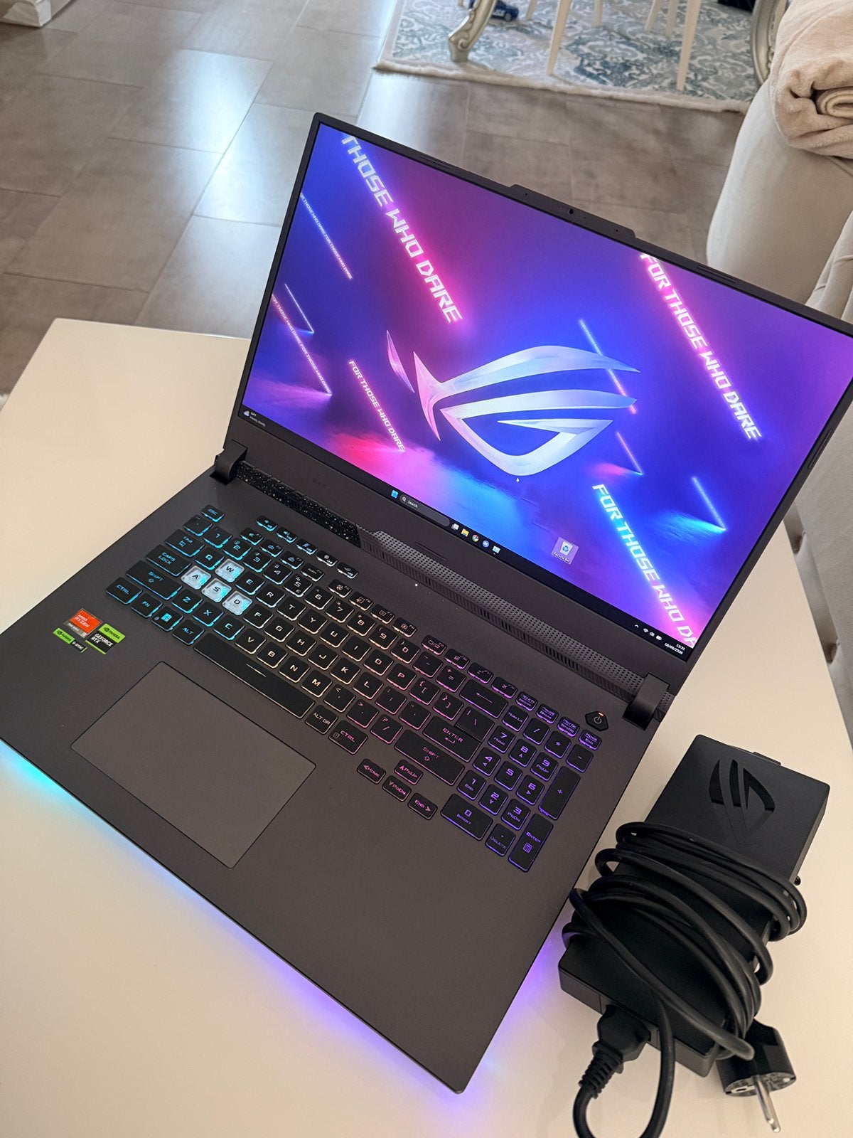 ASUS ROG Strix G17, Computers en Software, Met videokaart, Qwerty, Ophalen of Verzenden, Zo goed als nieuw