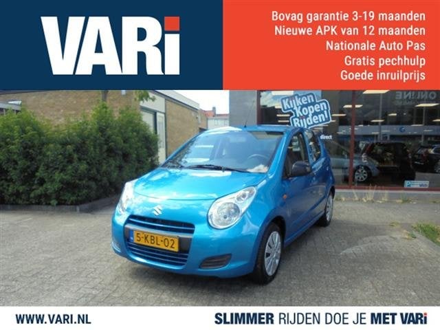 Suzuki Alto 1.0 COMFORT VVT EASSS (bj 2013), Auto's, Suzuki, Gebruikt, 200 kg, Overige carrosserieën, Blauw