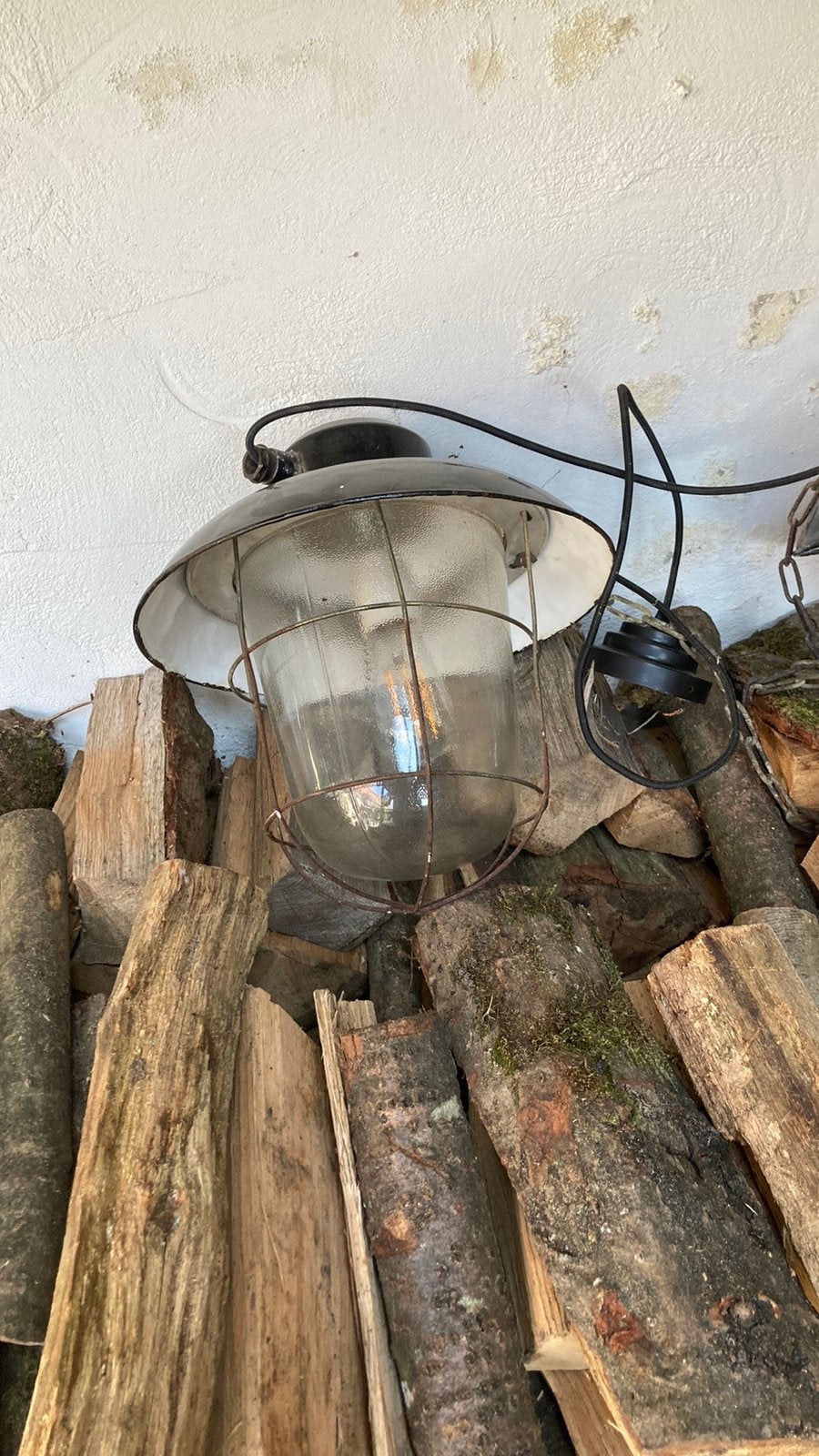 3 vintage stallampem, Ophalen, Zo goed als nieuw, Netvoeding, Minder dan 50 watt
