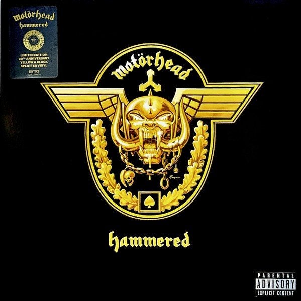 MOTÖRHEAD - Hammered (Yellow & Black Splatter Vinyl), LP, Verzenden, Hardrock, Speciale editie