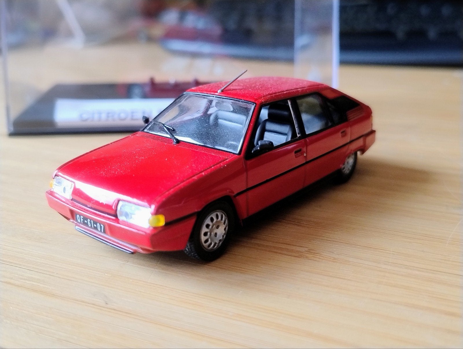 Citroen bx 16 trs, Altaya, in nieuwstaat, 1:43, Ophalen of Verzenden, Zo goed als nieuw, Auto, Overige merken