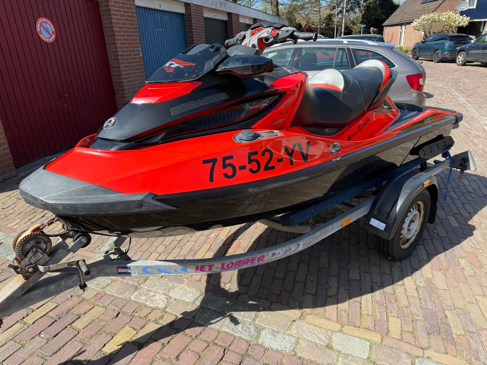 Sea-Doo RXT 300 RS Jetski met trailer, Ophalen, Gebruikt, Benzine, 200 pk of meer