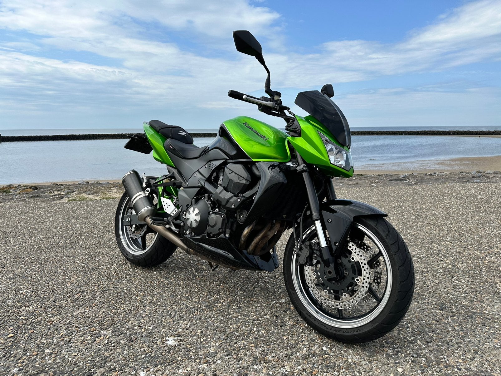 Kawasaki Z750 (2008), Sportuitlaat, Occasion, 4 cilinders, Motorrijbewijs A