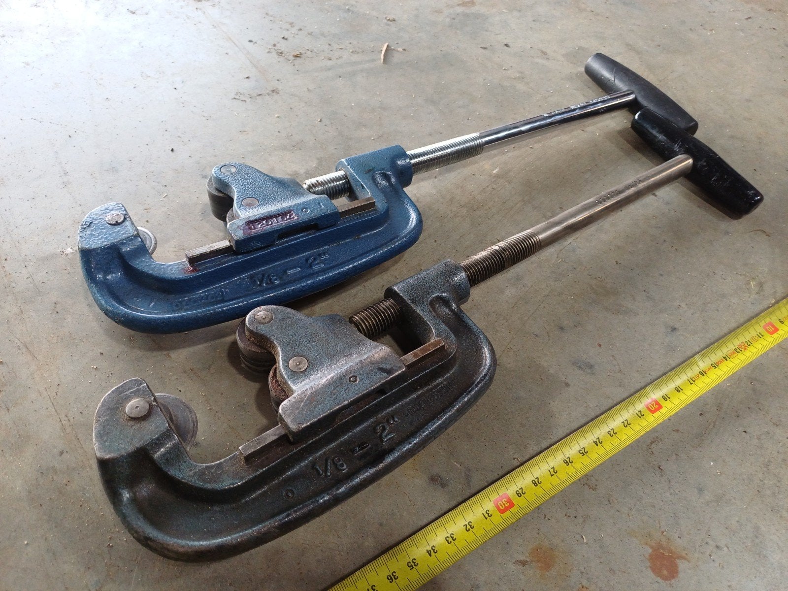 Gedore pijpsnijder 1/8" tot 2" bijna nieuw, Doe-het-zelf en Verbouw, Gereedschap | Handgereedschap, Ophalen of Verzenden, Zo goed als nieuw