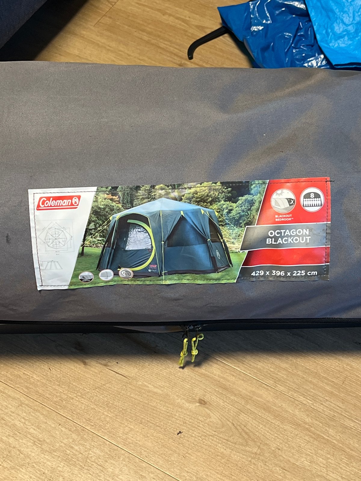 Coleman Octagon Blackout Tent - 8-persoons, Ophalen, Zo goed als nieuw, Meer dan 6