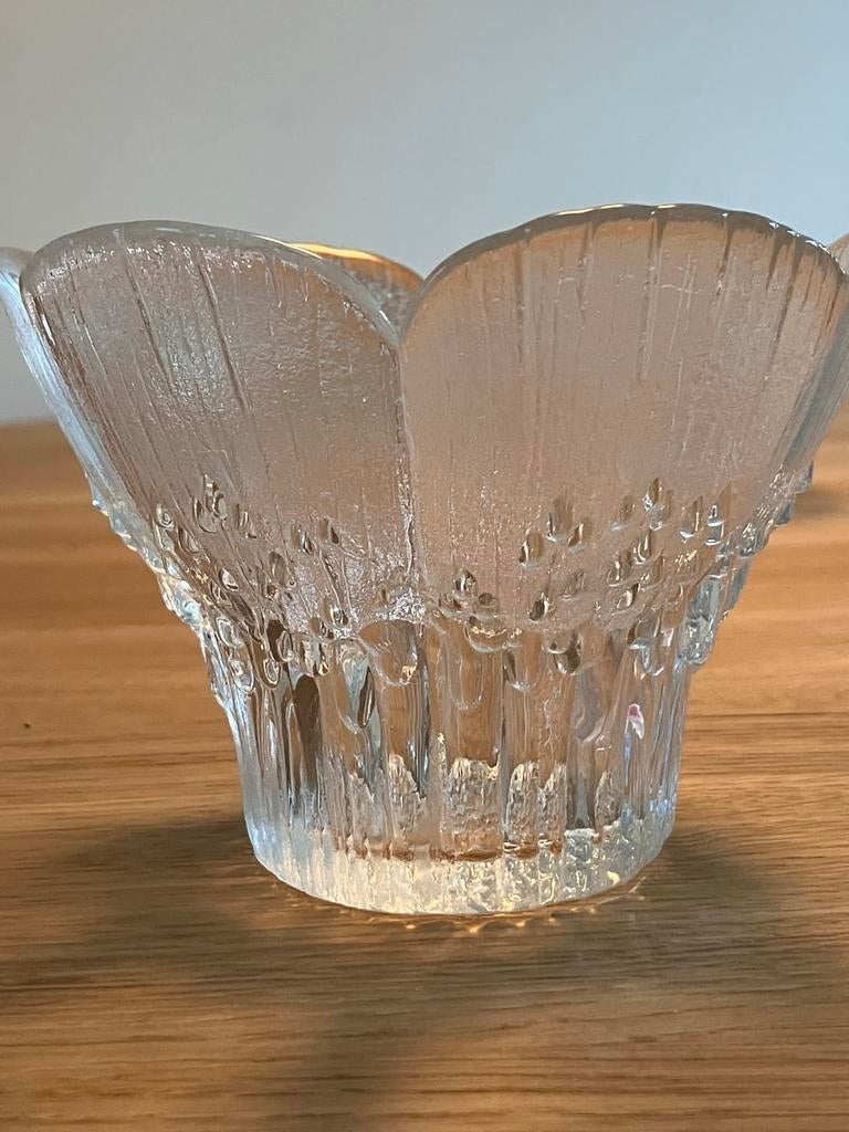 Lasisepät Theelichthouders - Iittala stijl, Antiek en Kunst, Antiek | Glas en Kristal, Ophalen of Verzenden