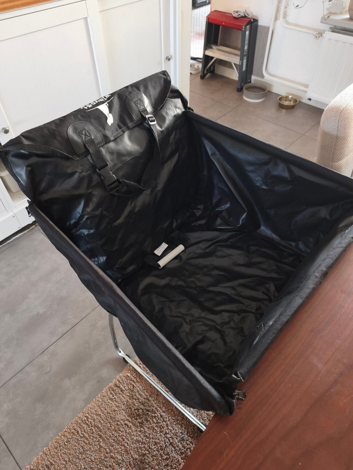 Winypet auto stoel/mand hond, Ophalen