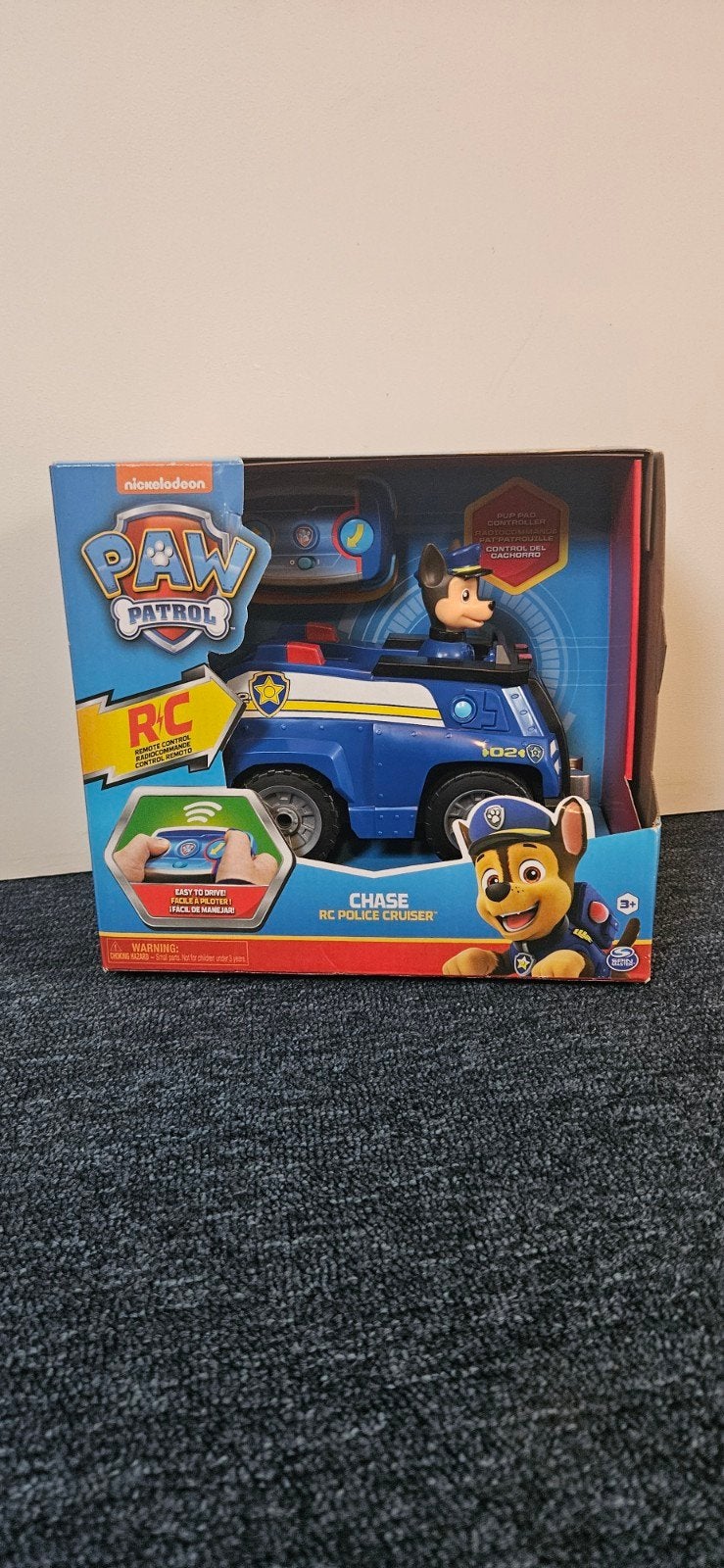 Paw Patrol, afstandbestuurbare auto Chase, Ophalen of Verzenden, Nieuw, Afstandsbediening