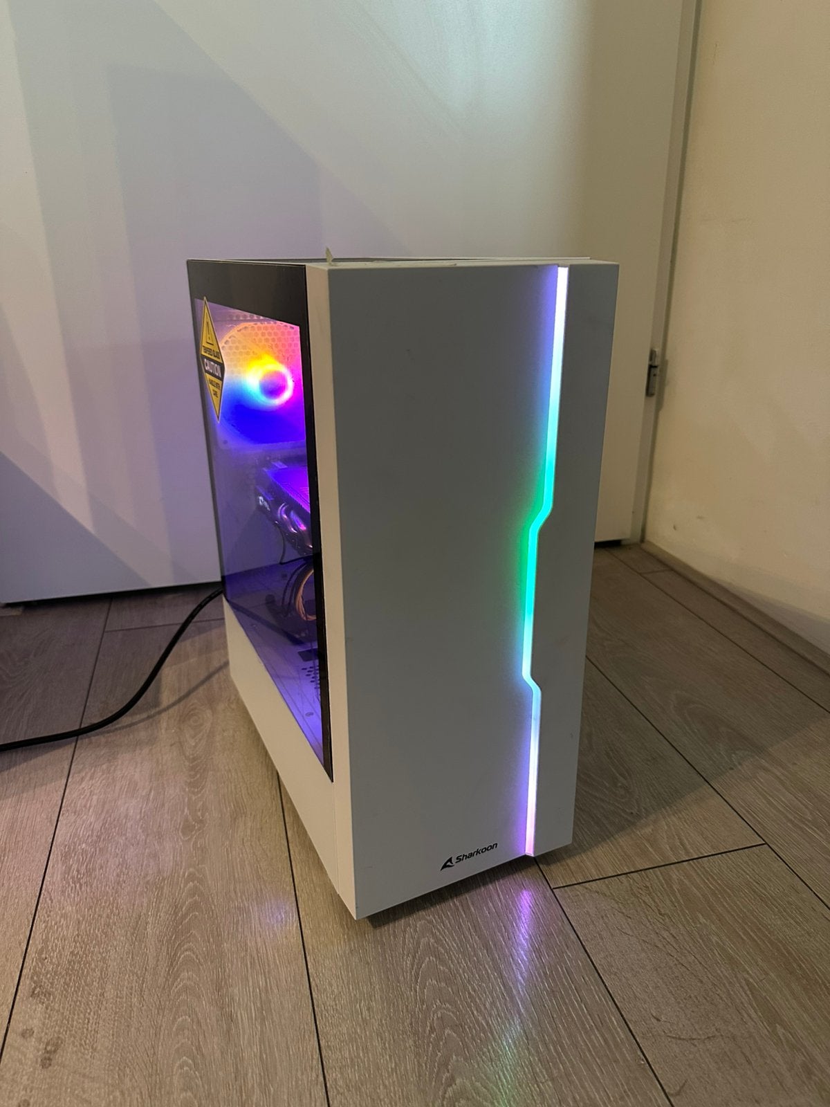 Super GAME PC I5-7400 3.00 Ghz 12GB RX480 8GB + “24 monitor, Computers en Software, Desktop Pc's, 256 GB, Ophalen of Verzenden