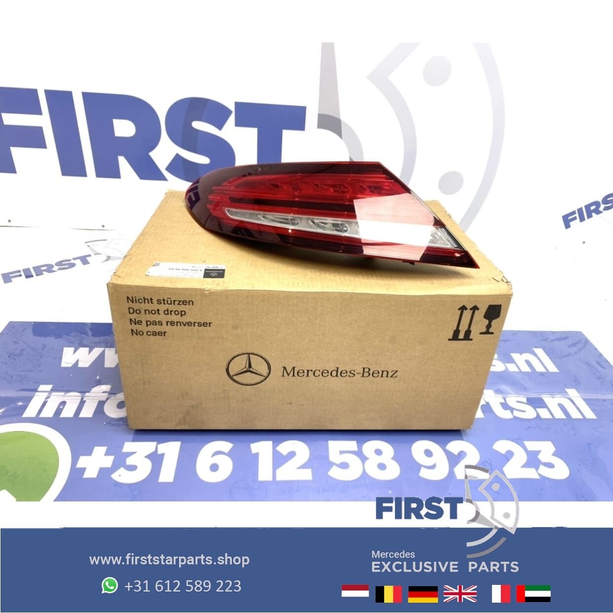 C205 A205 W205 C KLASSE ACHTERLICHT LED origineel Mercedes 2, Gebruikt, -, Ophalen of Verzenden, -
