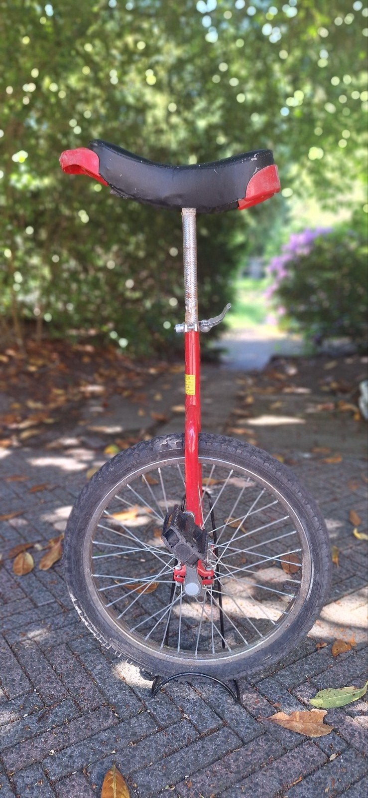 Rode eenwieler - Gebruikt maar functioneel, Ophalen, Gebruikt