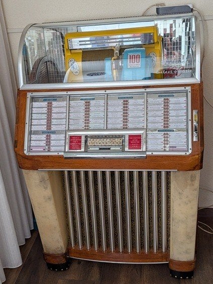 Seeburg M 100 C Jukebox, Gebruikt, 1950 tot 1960, Seeburg, Ophalen