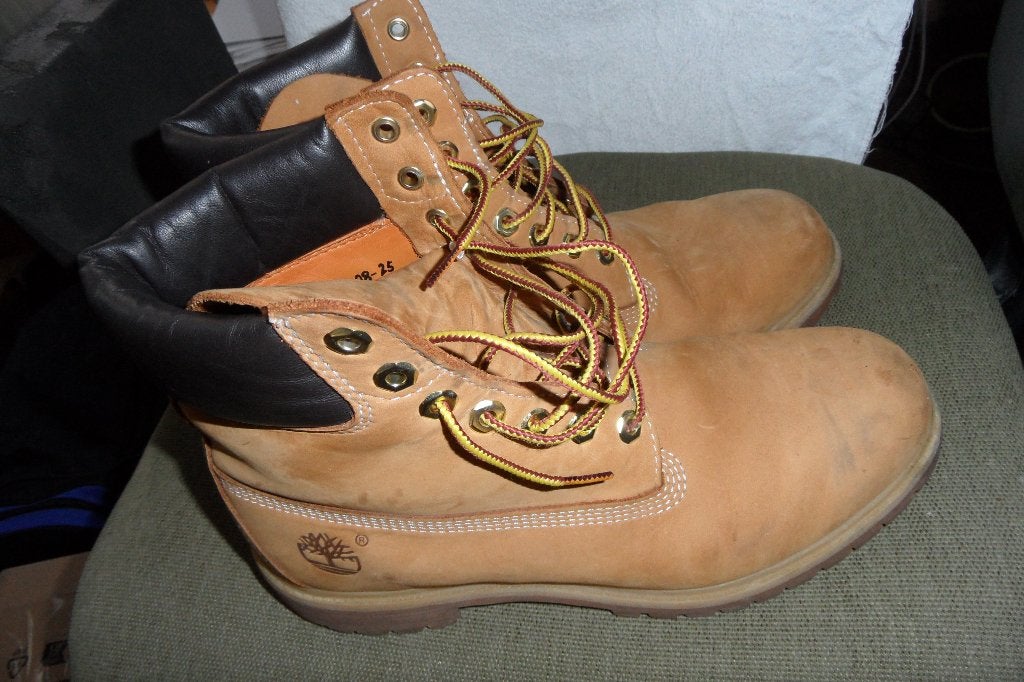 Timberland boots maat 9,5  43,5, Kleding | Heren, Schoenen, Bruin, Verzenden, Timberland, Boots