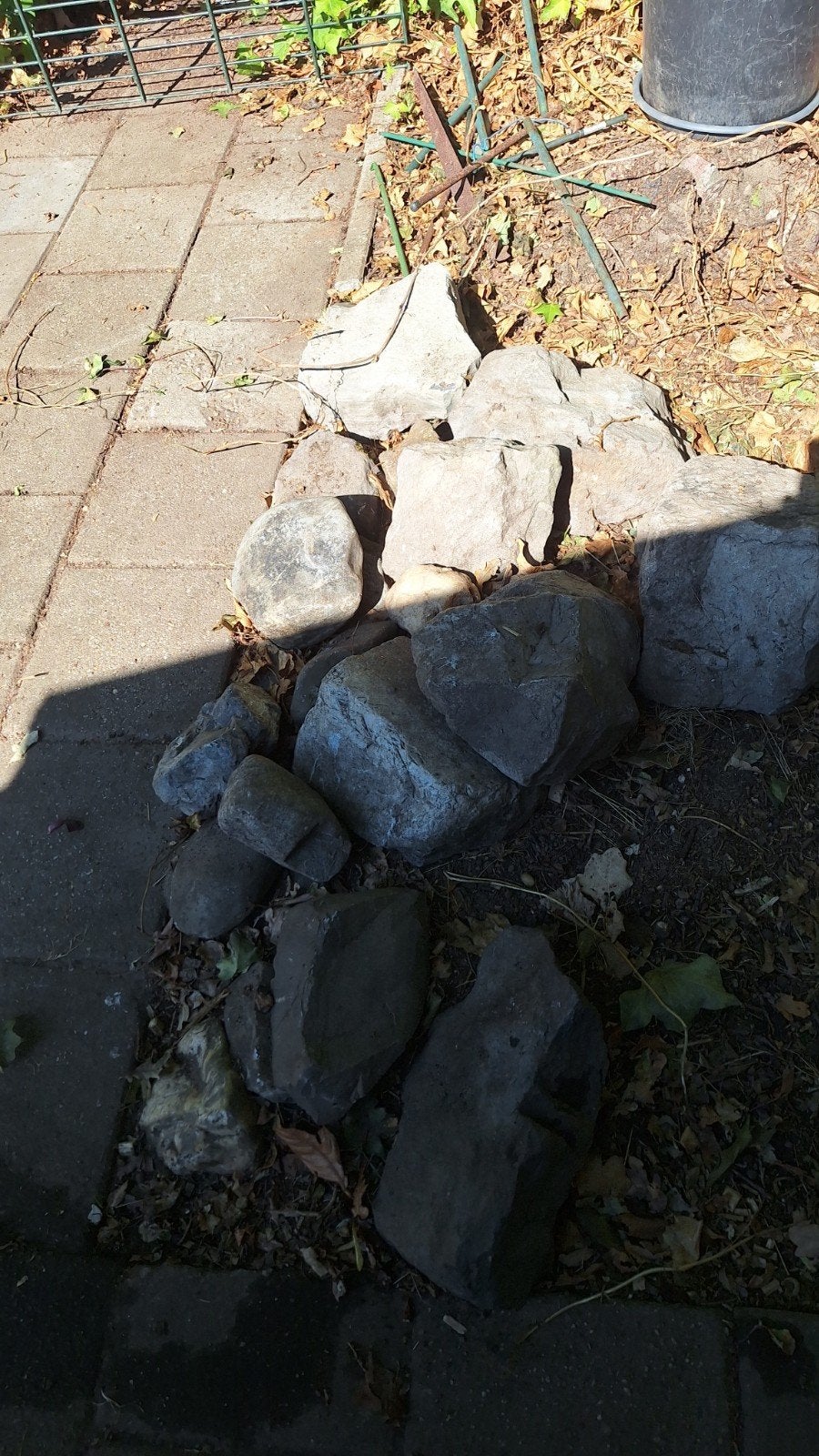Natuurlijke stenen voor tuin of decoratie, Ophalen, Overige materialen, Gebruikt, Kei