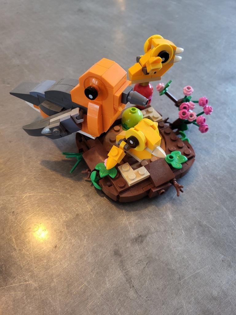 Lego Creator 3-in-1 Vogels in Nestje (zonder boekje), Ophalen of Verzenden, Zo goed als nieuw, Complete set, Lego