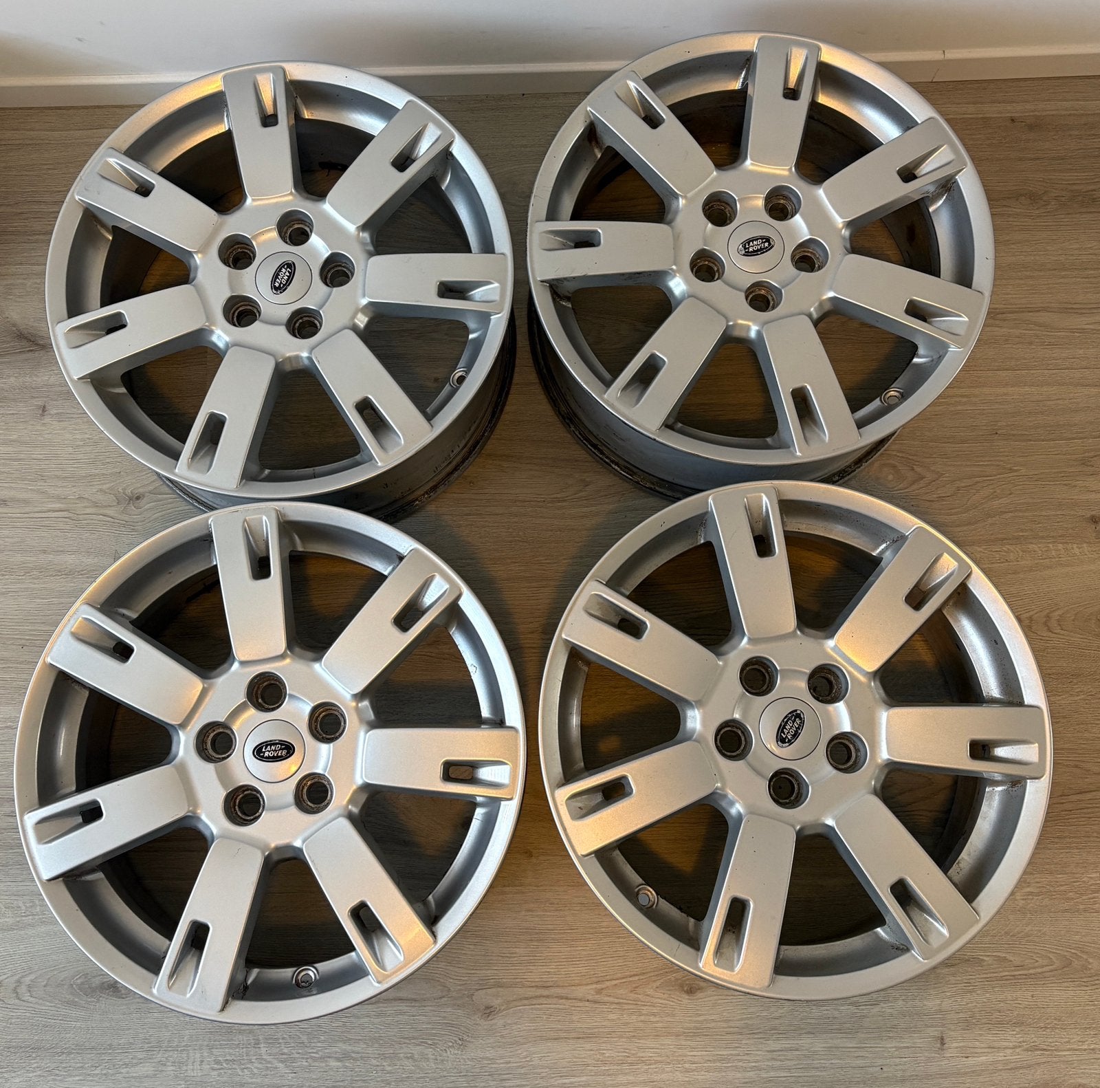 Set velgen Land Rover Discovery 3 en 4, 19 inch!, Gebruikt, Velg(en), Zomerbanden, Ophalen