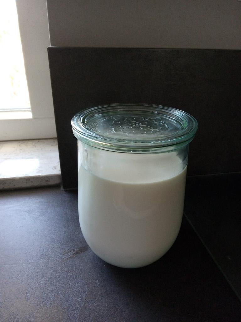 Viili starter, Rauwmelkse yoghurt!, Ophalen