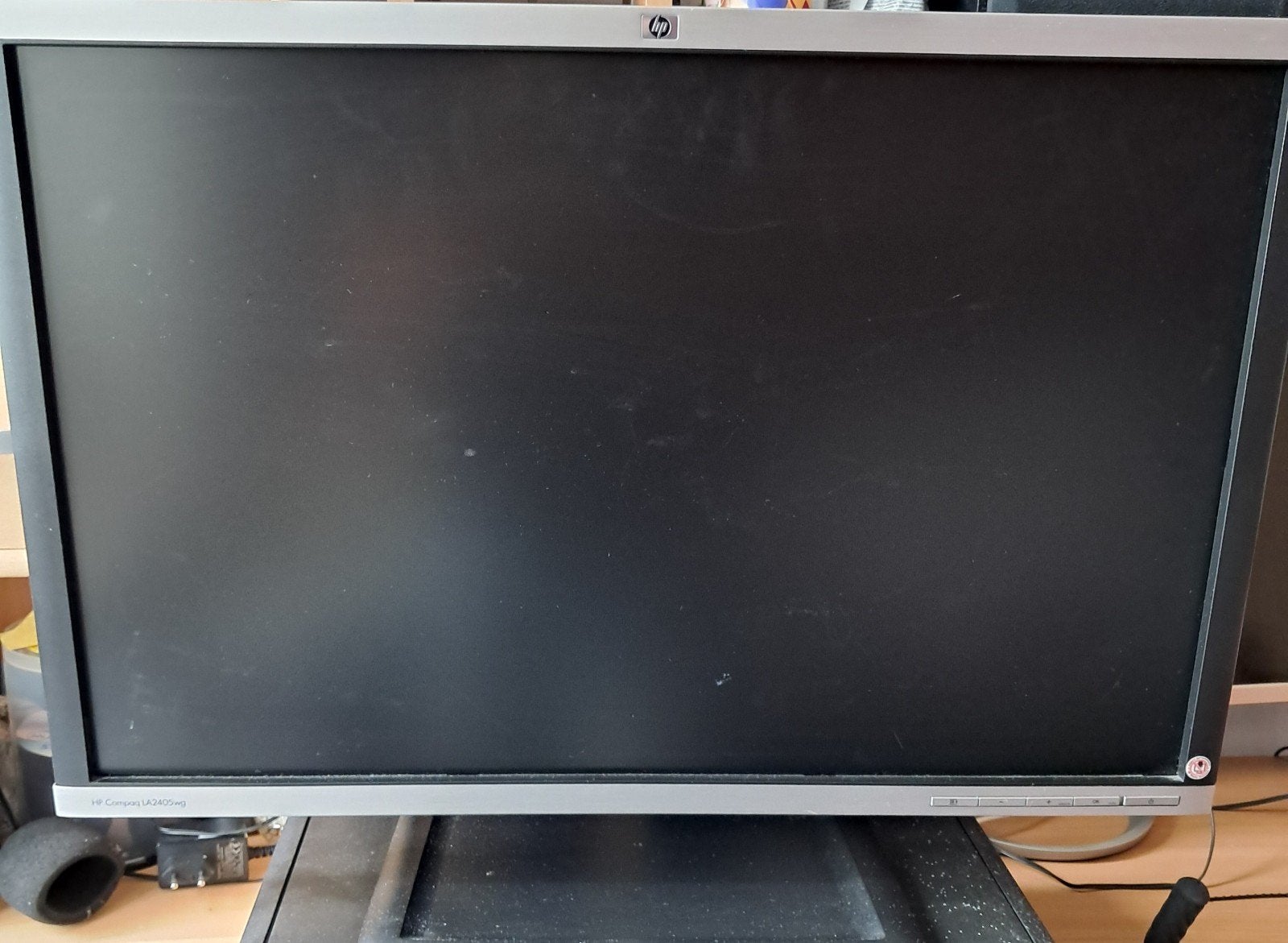 HP Compaq LA2406wg Monitor - Goede staat, Computers en Software, Ophalen, Gebruikt, In hoogte verstelbaar, DisplayPort